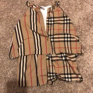 Burberry Baby girl jumpsuit